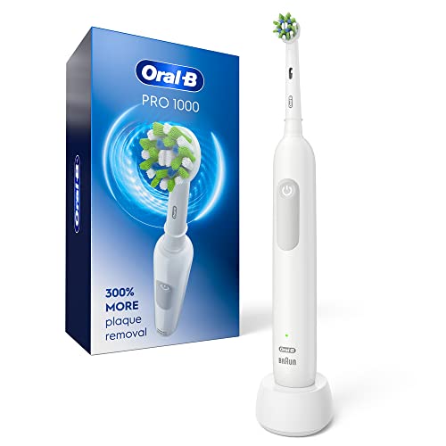 Oral-B Pro 1000 Rechargeable Electric Toothbrush, White Oral-B