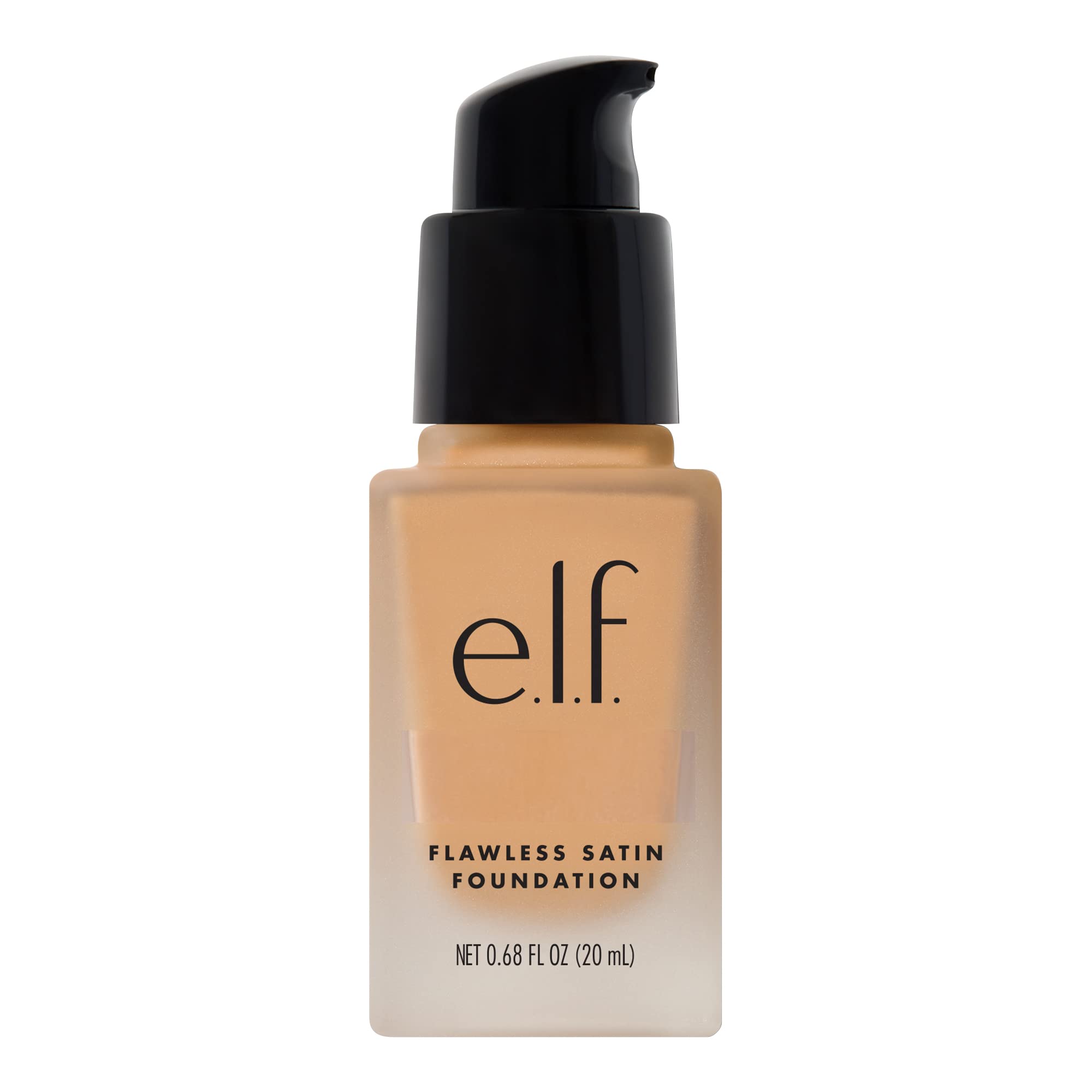 e.l.f. Flawless Finish Foundation, Lightweight & Medium Coverage, Semi-Matte Finish, Toffee, 0.68 Fl Oz (20mL) e.l.f.