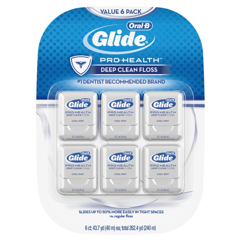 GLIDE Oral-B Pro-Health Mint Deep Clean Floss 6 Count Oral-B