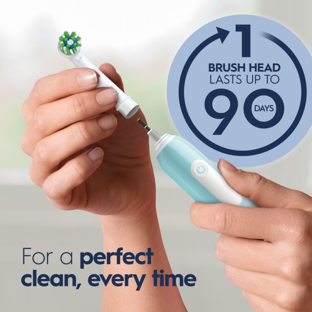 Oral-B Pro 1000 CrossAction Electric Toothbrush, Green Oral-B