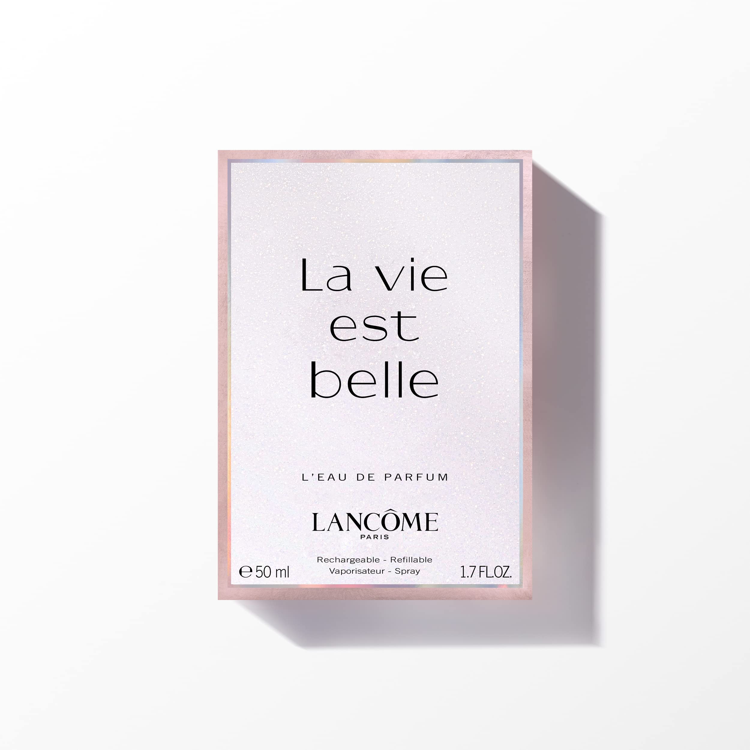 Lancôme La Vie Est Belle Eau de Parfum - Long Lasting Fragrance with Notes of Iris, Earthy Patchouli, Warm Vanilla & Spun Sugar - Floral & Sweet Women's Perfume, 1.7 Fl Oz Lancôme