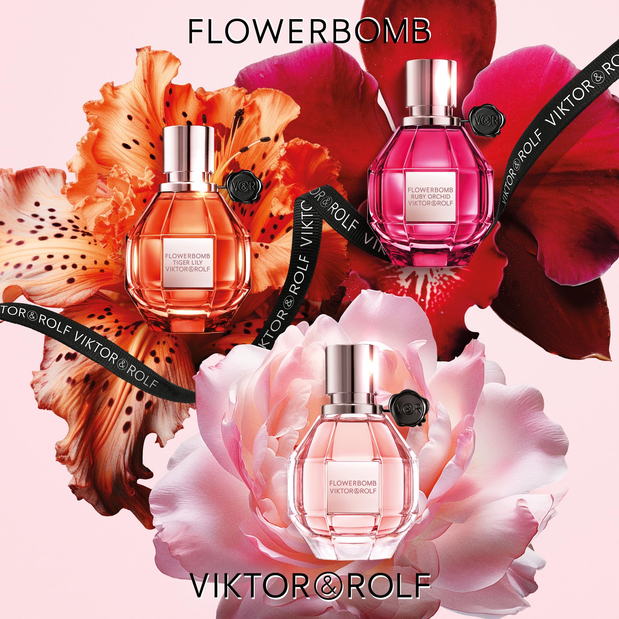 Viktor&Rolf - Flowerbomb Eau de Parfum - Women's Perfume - Floral & Woody - With Notes of Rose, Peony & Patchouli Viktor&Rolf