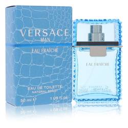 Versace Man Eau Fraiche Eau De Toilette Spray (Blue) By Versace Versace