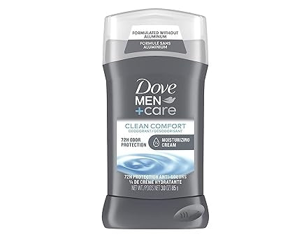 Dove Deodorant Moisturizer for Men - Clean Comfort, 3 oz RobinDeals